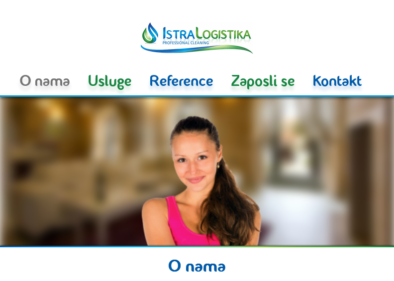 Screenshot for main page of domain istralogistika.com