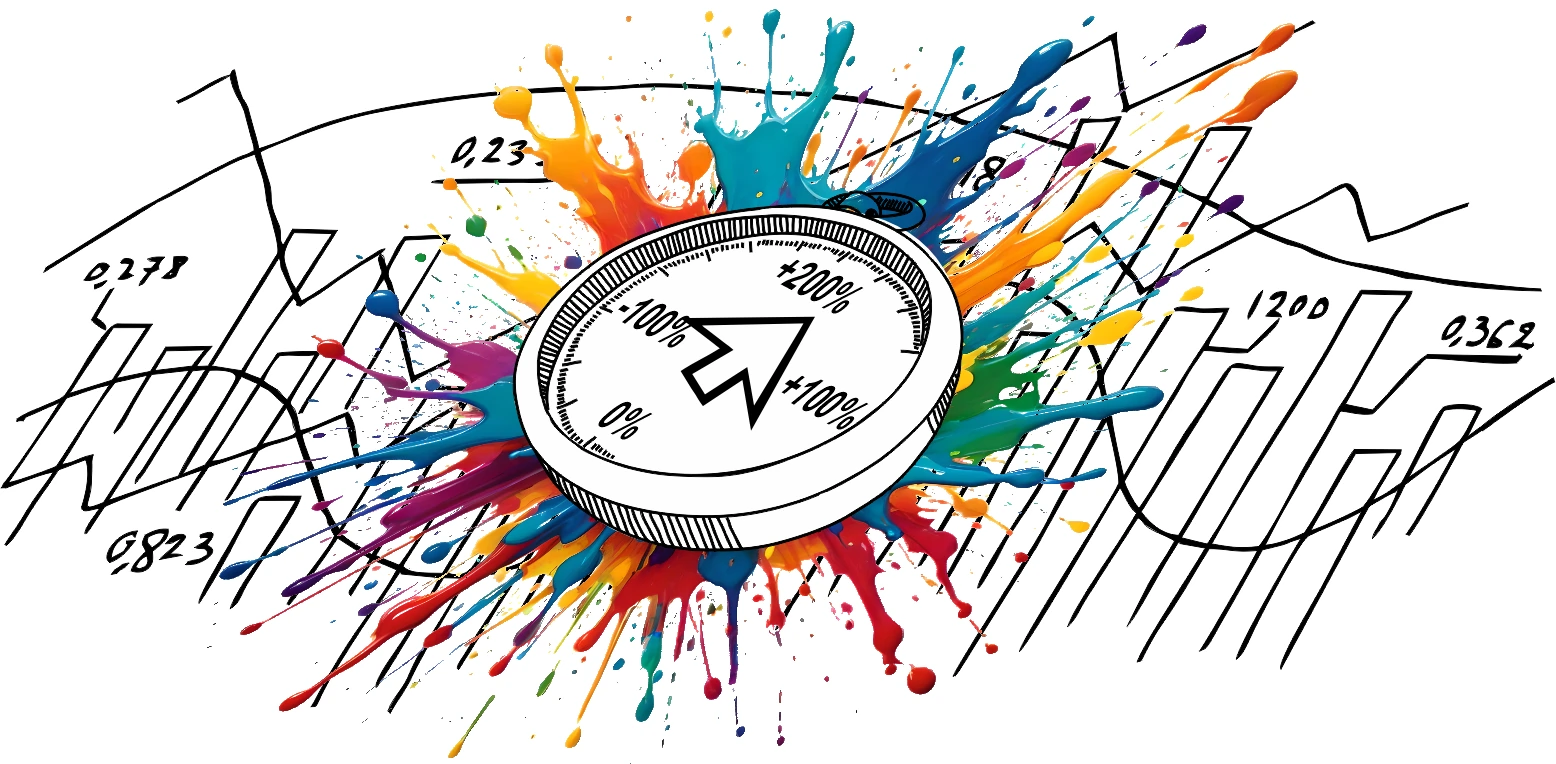 Stylized drawing for Digitalni marketing